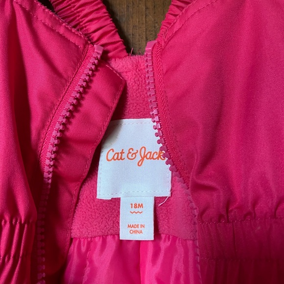 Cat & Jack Snow overalls - Picture 2 of 3